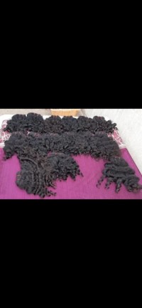 mink temple hair weft