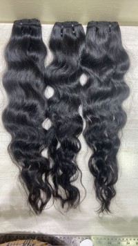 machine weft hair