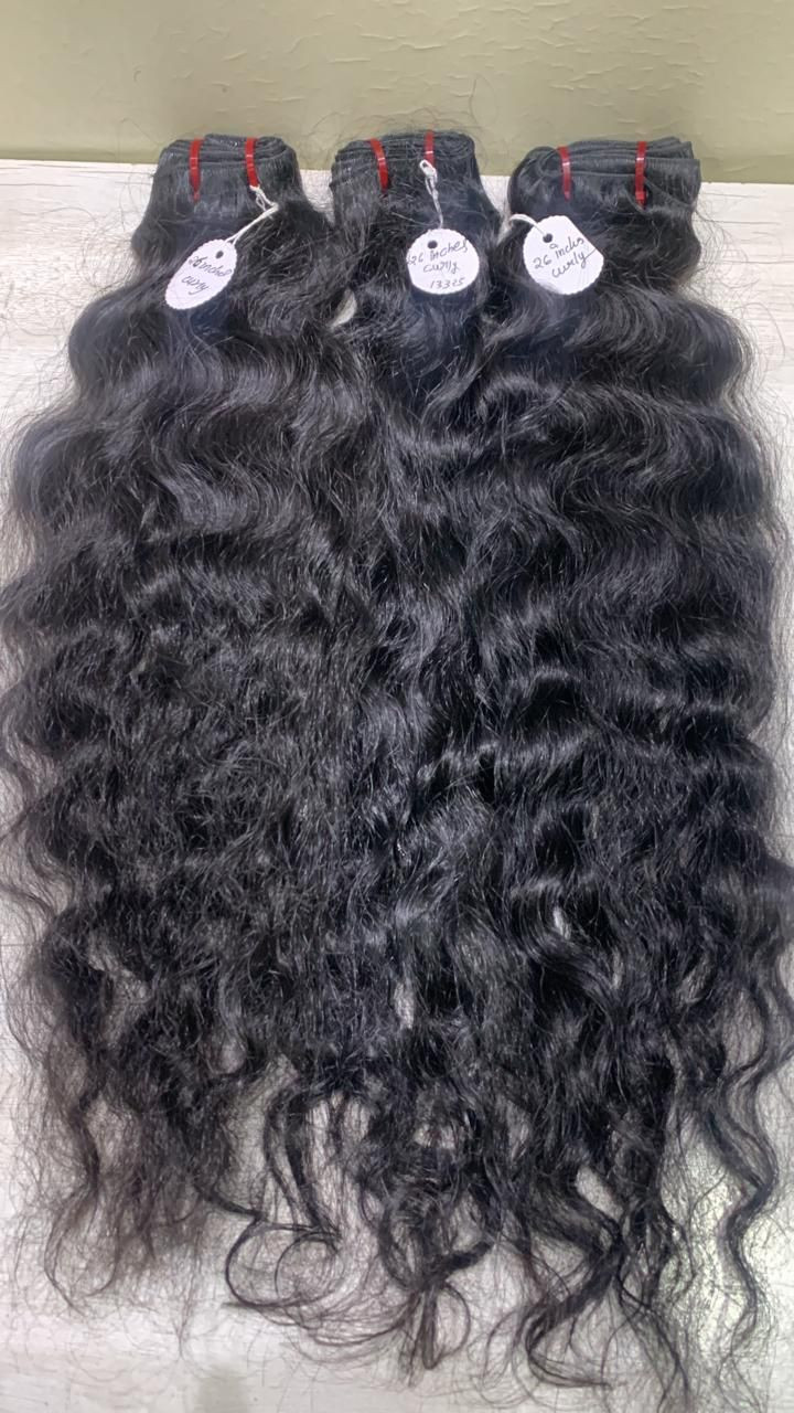 Deep curly Human hair extension