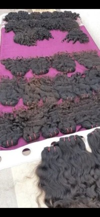 mink temple hair weft