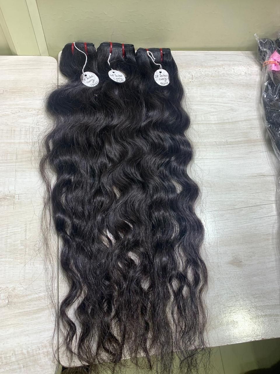 Temple Hair Loose Curls