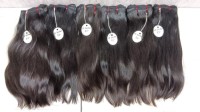 temple straight hair