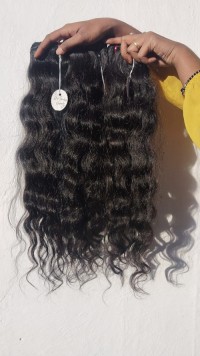 raw curly hair