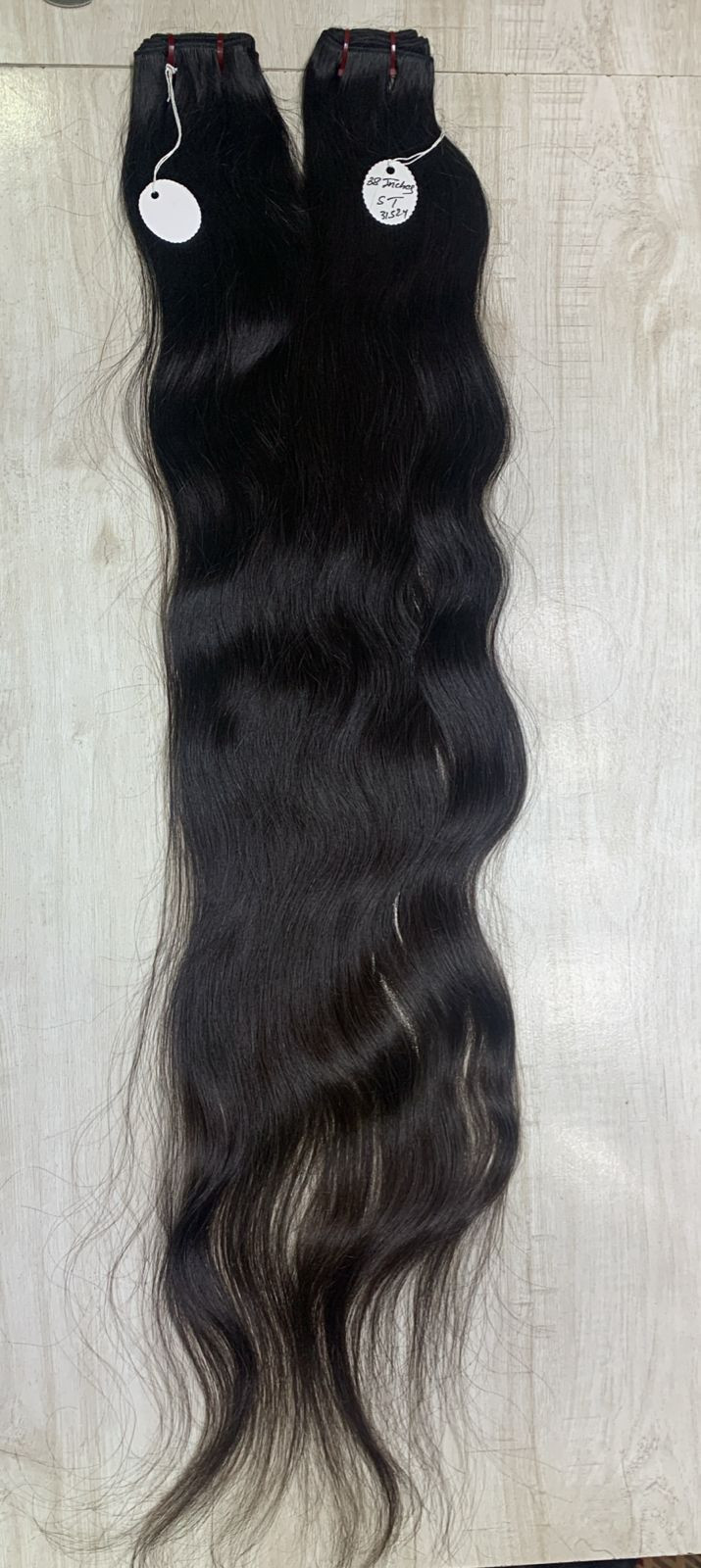 wavy hair