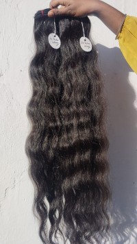 raw curly hair