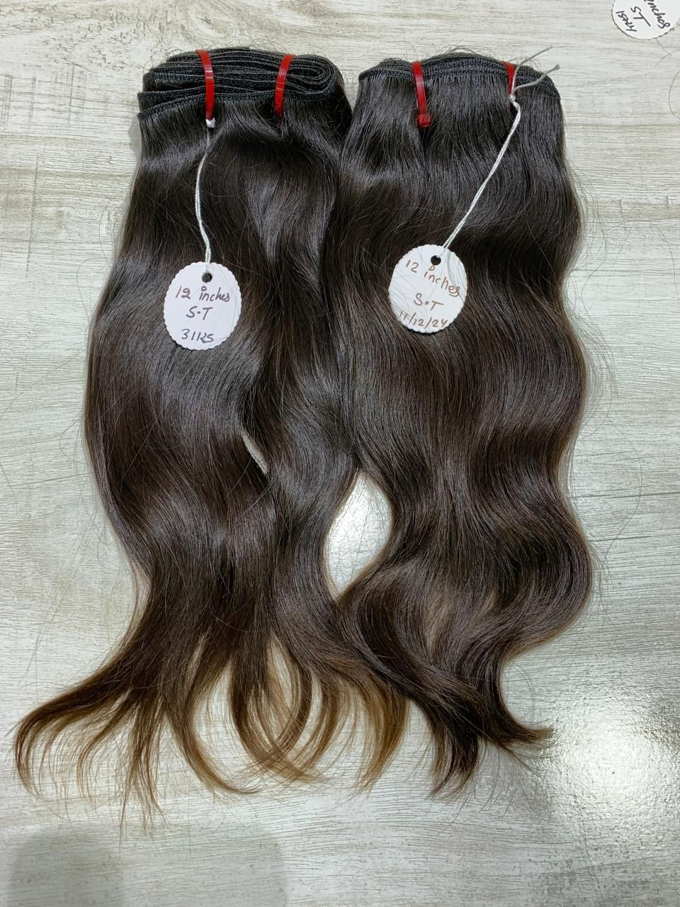 temple straight hair