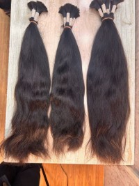straight bulk hair