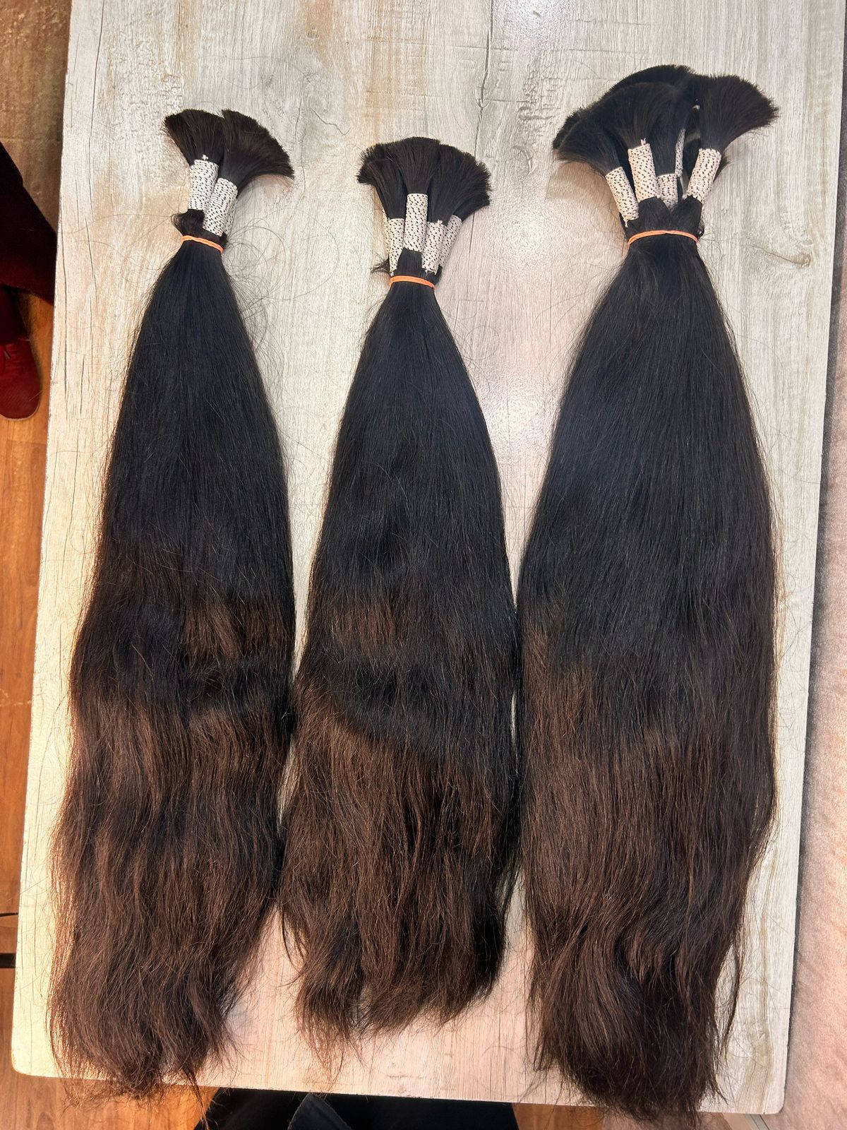 straight bulk hair