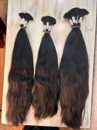 straight bulk hair