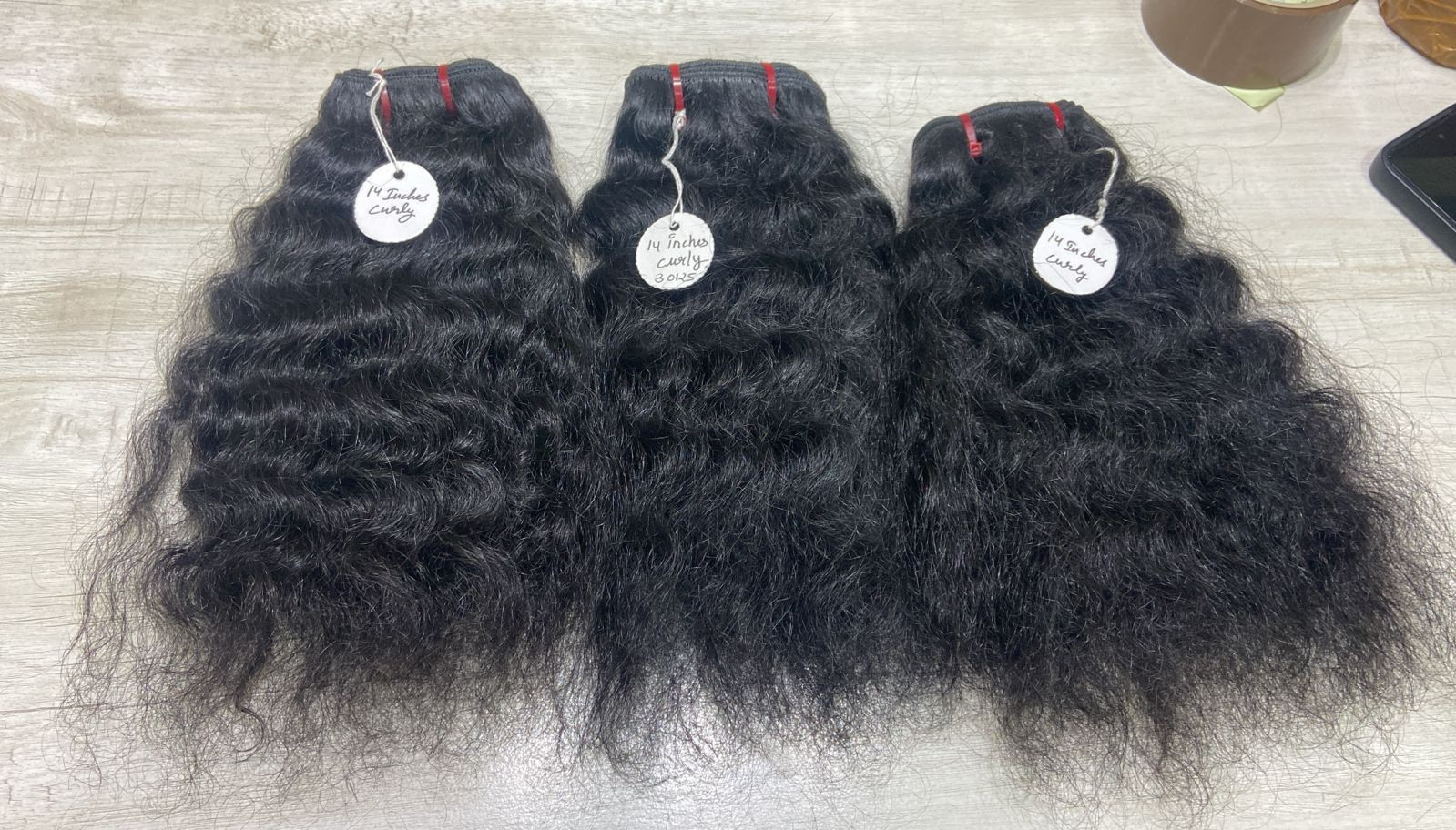 deep coarse curly