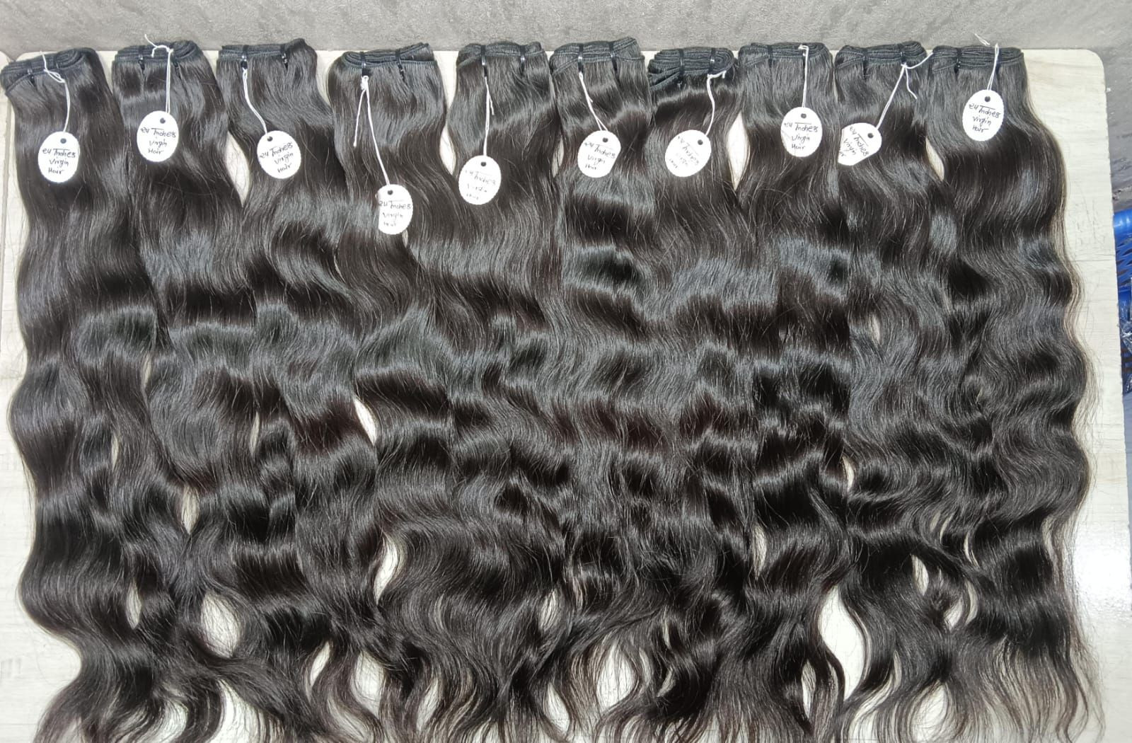 virgin human hair